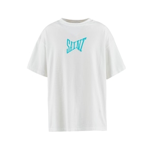 【SAINT MICHAEL】SM-YS8-0000-012/SS TEE/RIBON SAINT/WH+BLUE