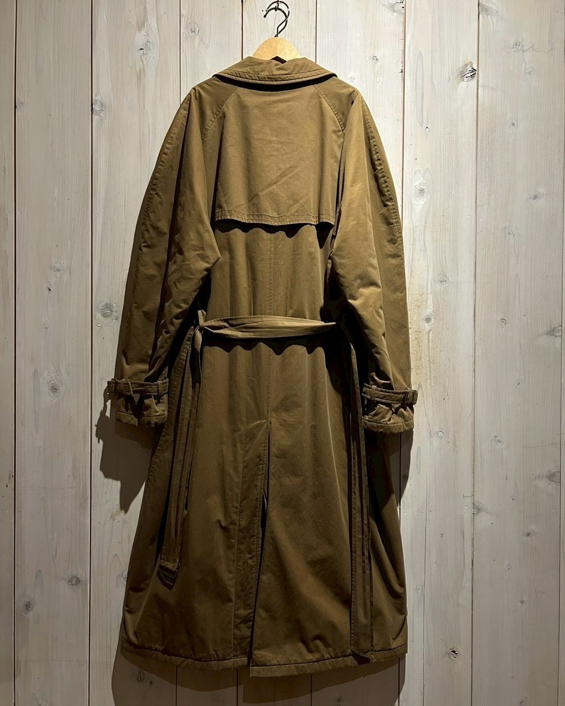 a.k.a.C.a.k.a vintage】“GIORGIO ARMANI” Long Trench Coat | Caka