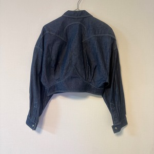 Thierry Mugler ショート丈 デニムジャケット ジージャン
