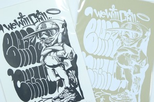 WeWillChill x Chitto Brand SilkScreen Publicity Poster A3 [KINARI]