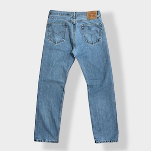 【LEVI'S】505 メキシコ製 MEXICO デニム ジーパン ジーンズ 色落ち テーパード ジッパーフライ W32 L32 リーバイス US古着