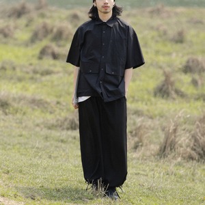 Utility pocket oversized shirt 0597