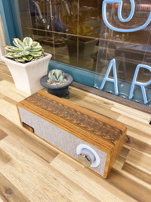 Wood Bluetooth speaker(hawaiian)