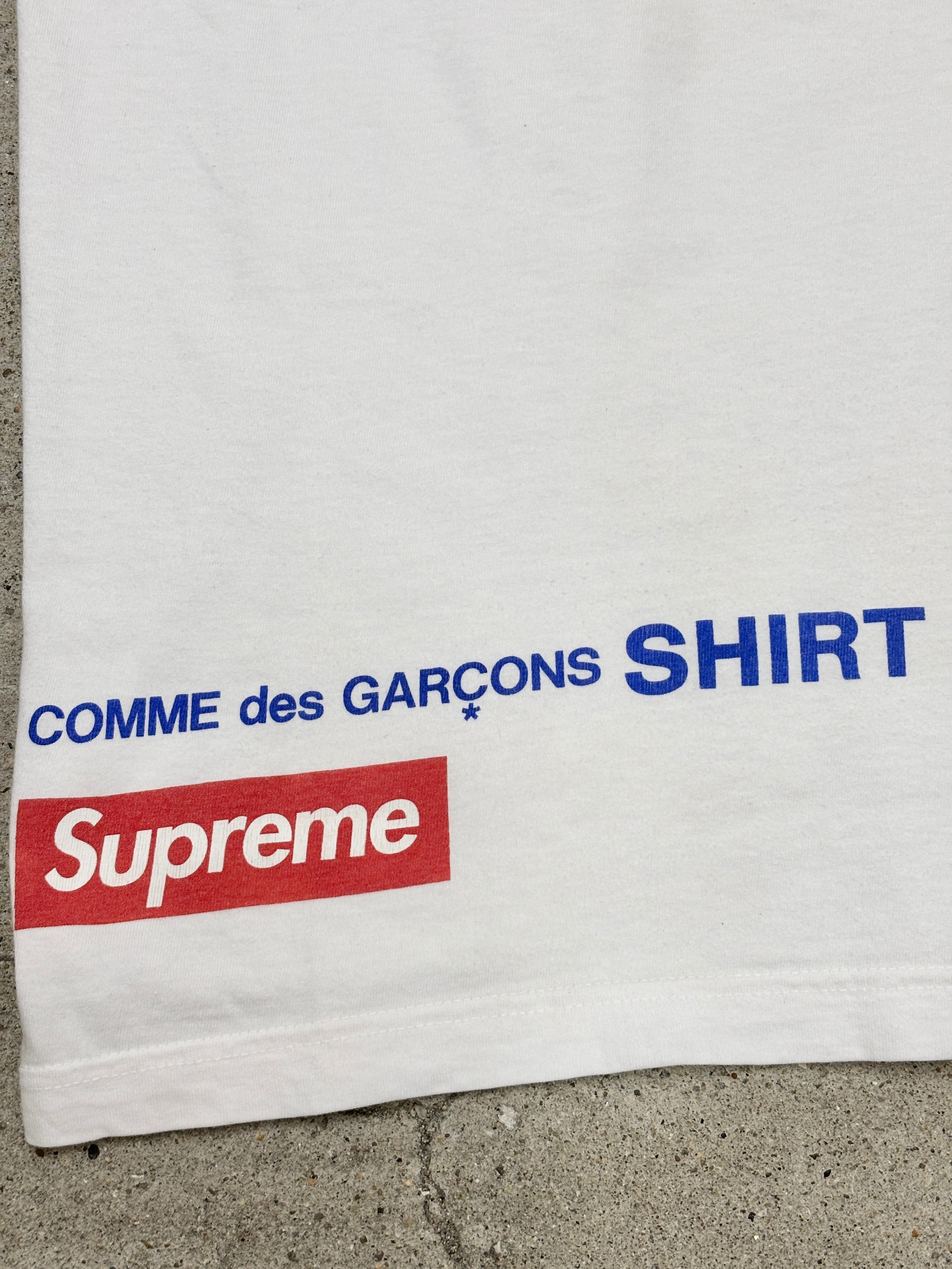 SUPREME × COMME des GARCONS SHIRT/14SS Harold Hunter Tee/L