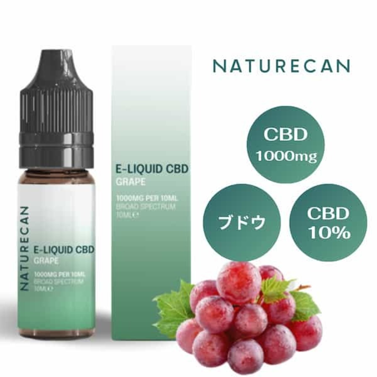 NATURECAN, CBDリキッド - 10% (10ml)