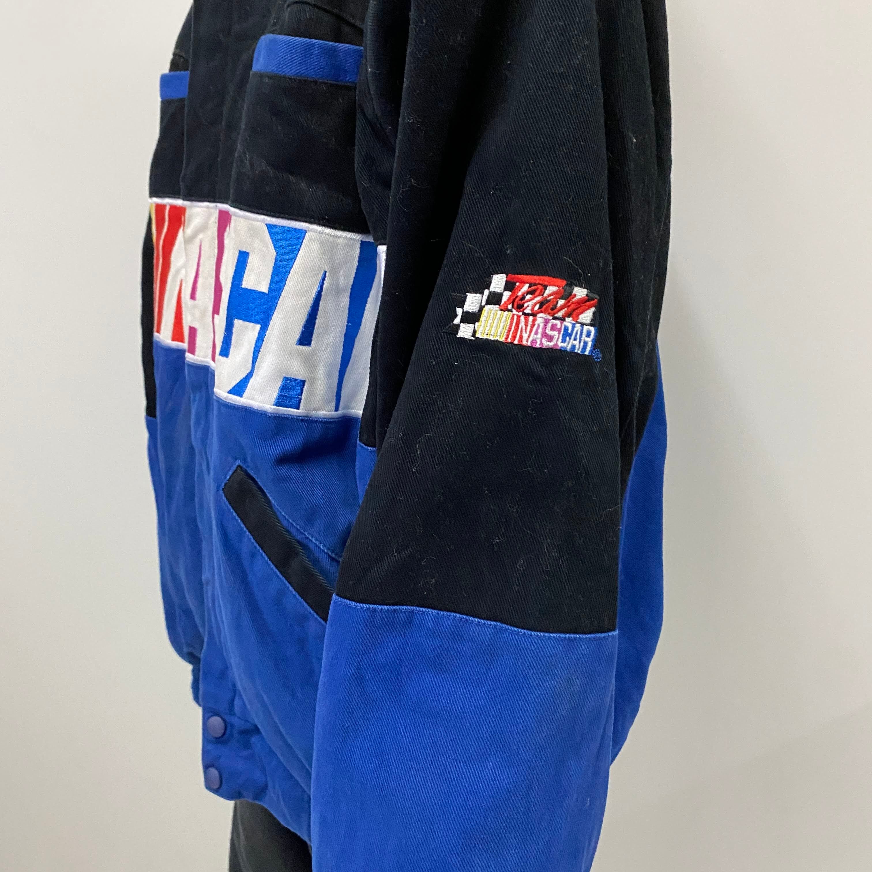 90年代 NASCAR ナスカー ロゴ 刺繍 コットンツイル レーシング 