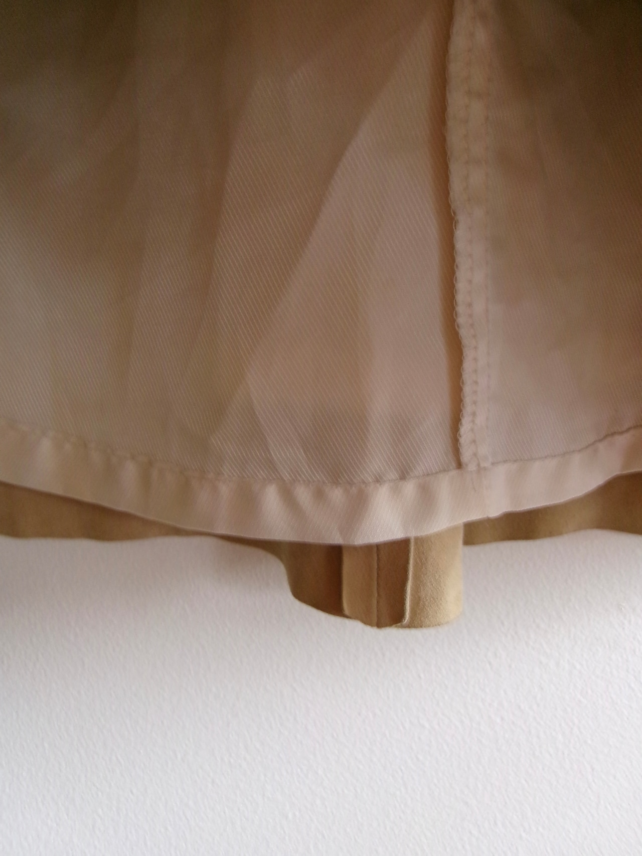 “COACH” lather mini dress Made in U.S.A