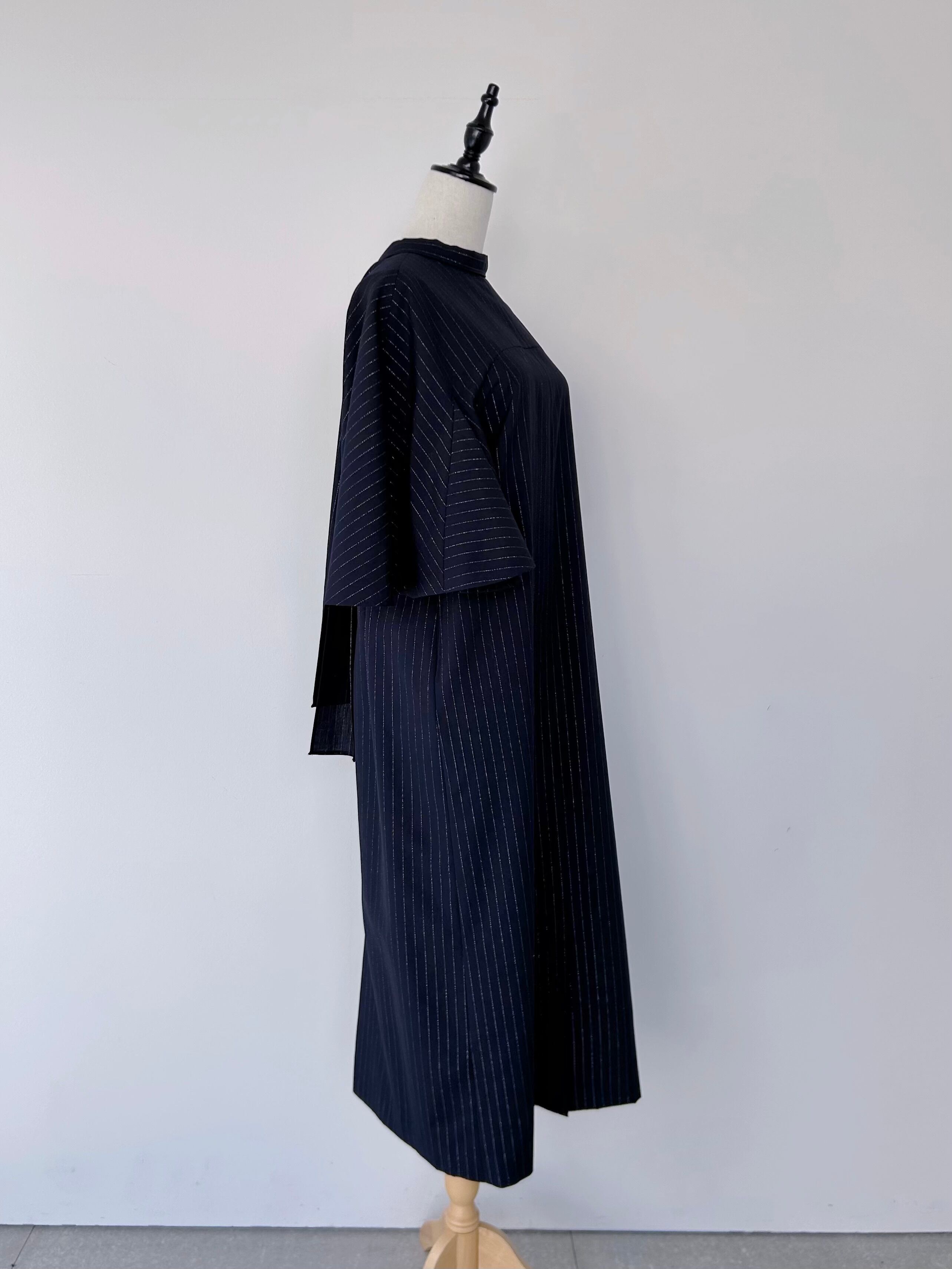 MUVEIL ラメストライプワンピース | KOKO