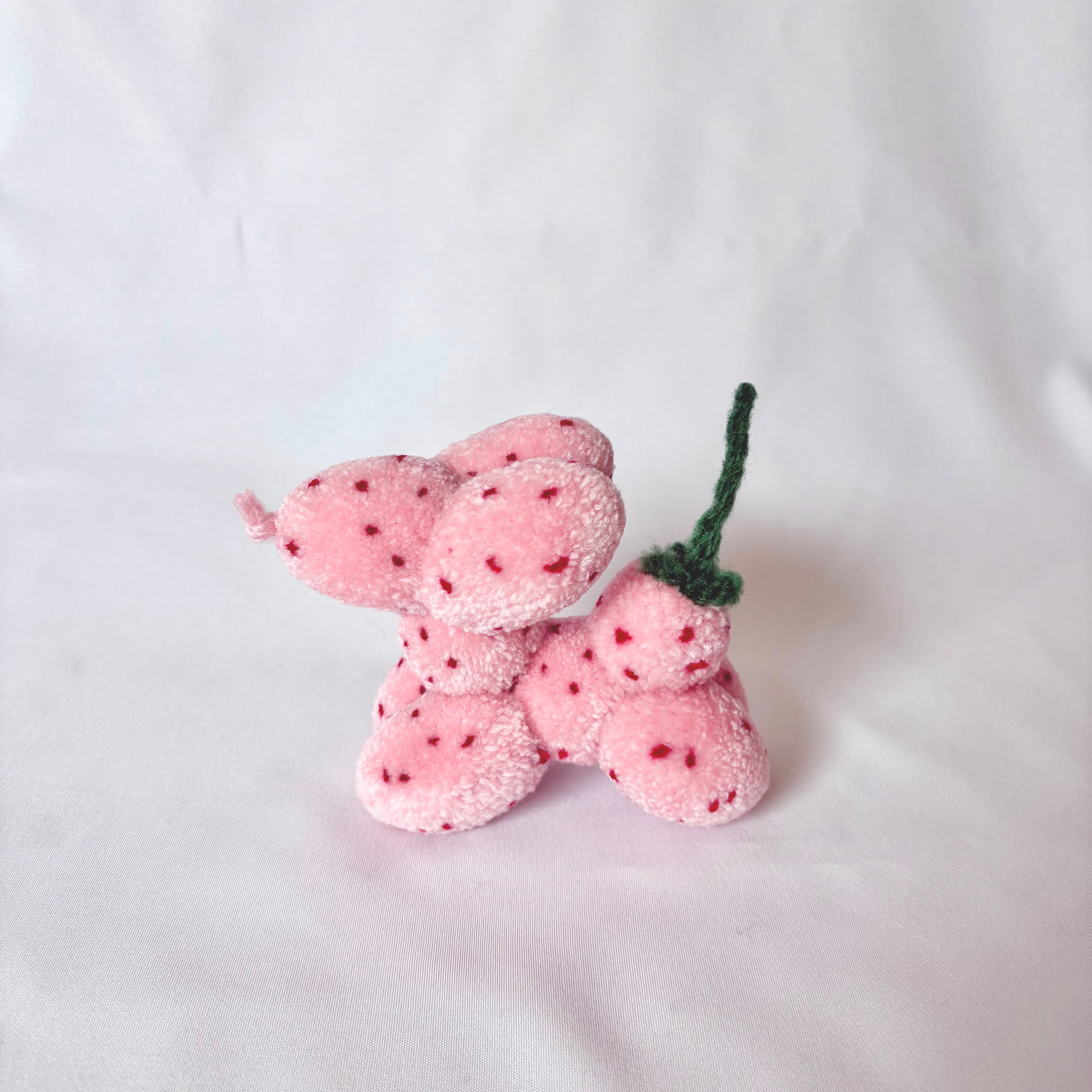 munhouse バルーンドッグ ぬいぐるみ ピンク munhouse