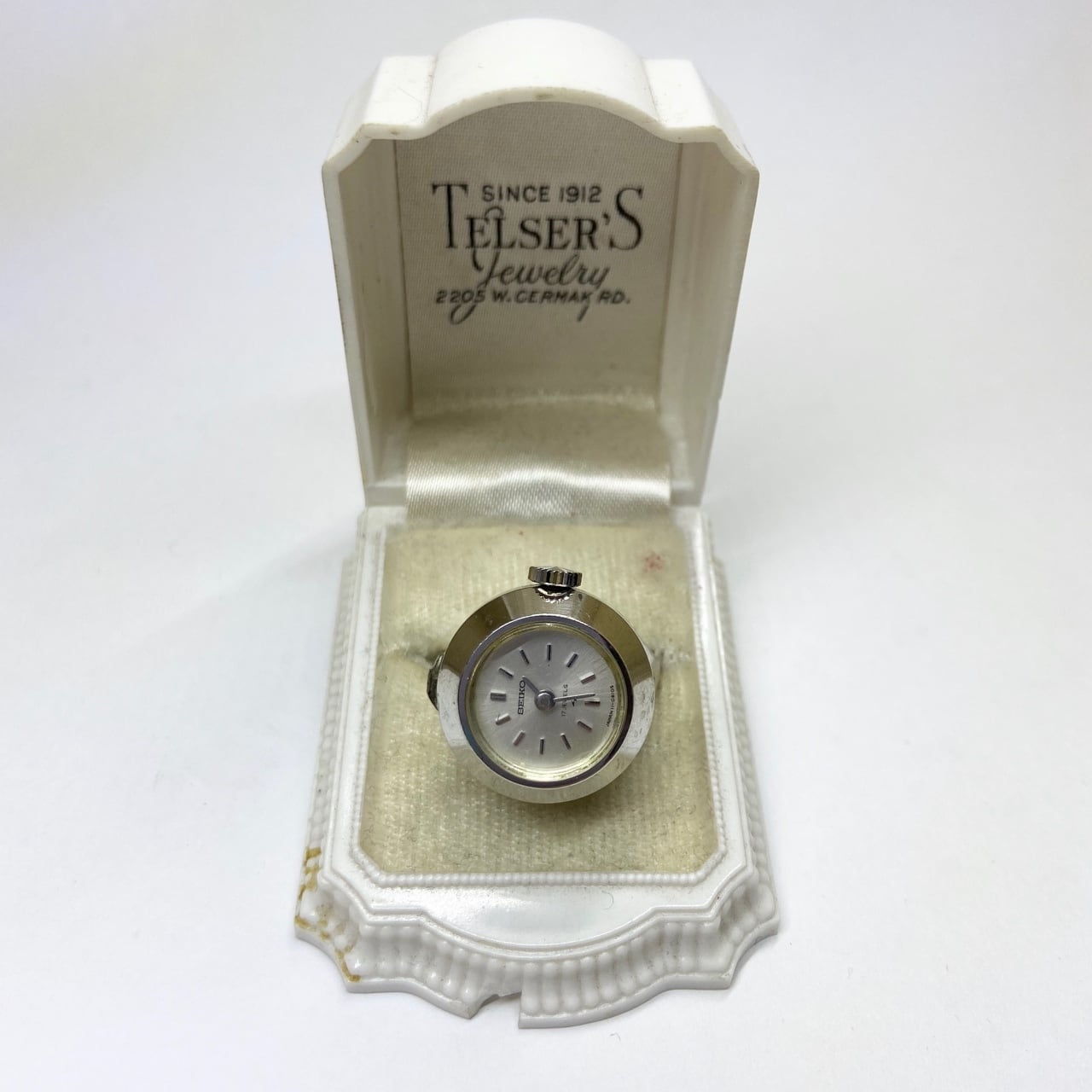 Vintage  SEIKO 手巻き リングウォッチ 13号