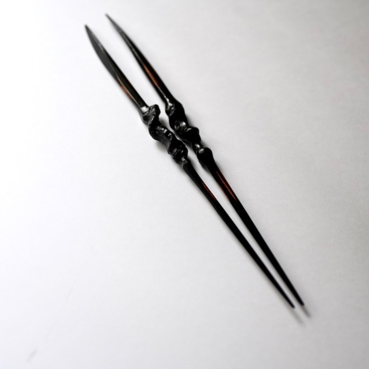 藤野征一郎　取り箸こぶ / Seiichiro Fujino   Serving Chopsticks – Knotted Tip　［2104150000212］