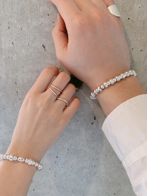 beads bracelet / silver925 （women's)