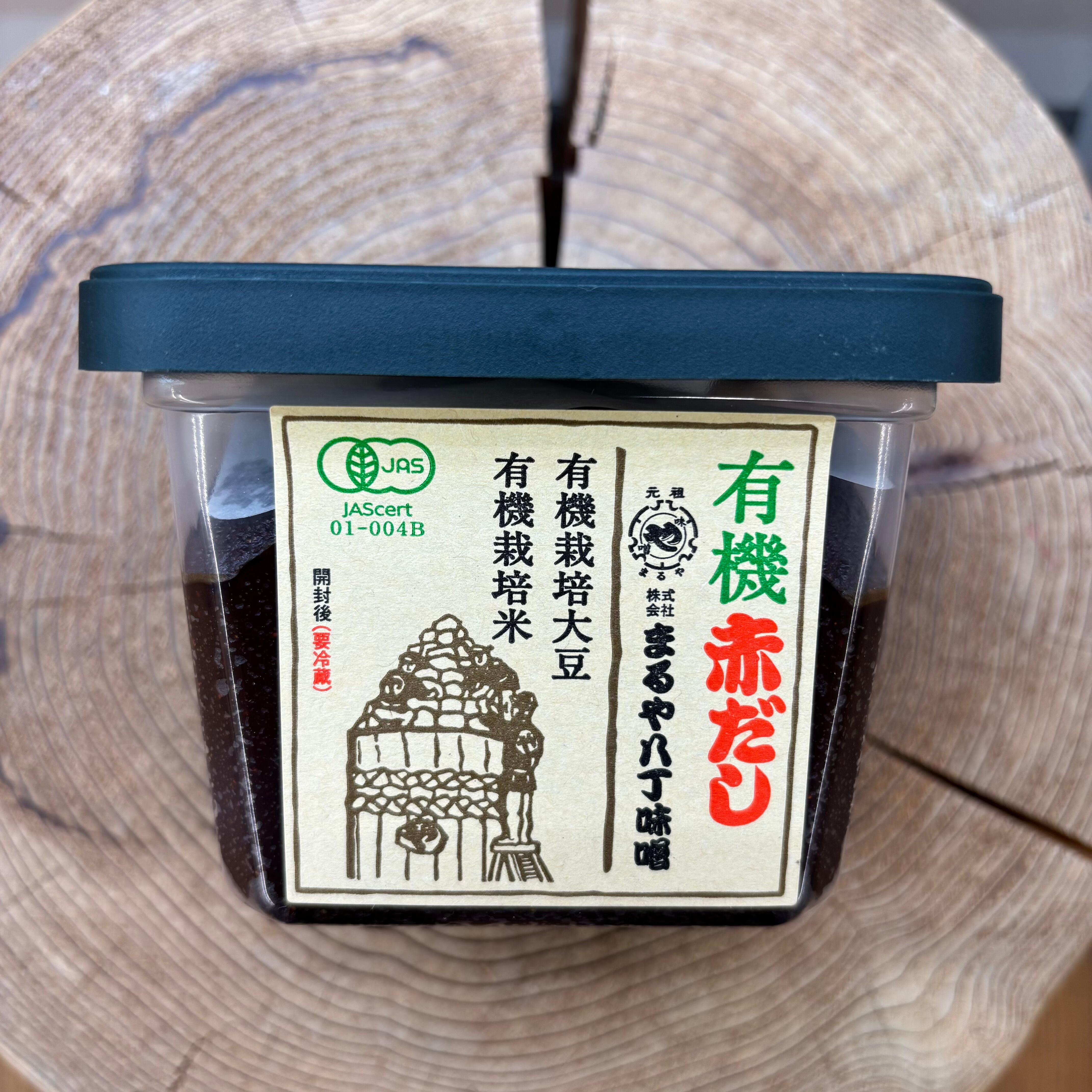 まるや八丁味噌 有機赤だし 450g | 自然食品店あしたば