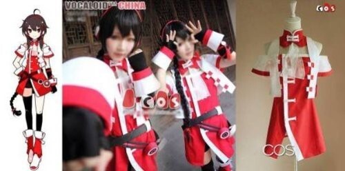 K2947　VOCALOID+CHINA　楽正綾  コスプレ衣装　cosplay　コスチューム ハロウィン　イベント