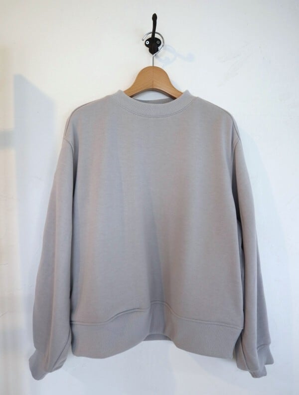 LAMOND(ラモンド) Stitch Work Light Sweat | サウスオレンジ｜メンズ