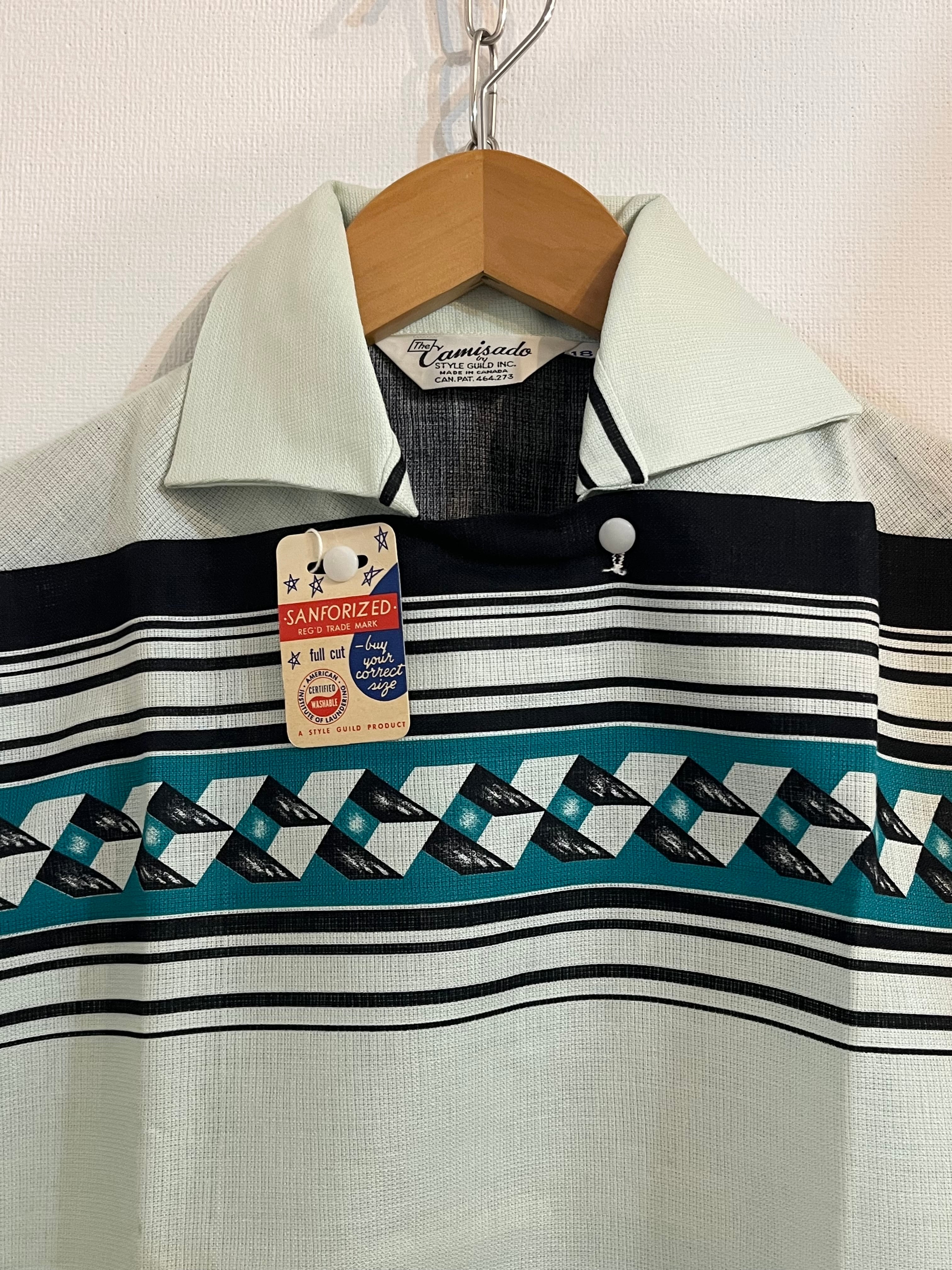 50s〜60s King Louie Rayon Bowling Shirt 50〜60年代 キングルイ