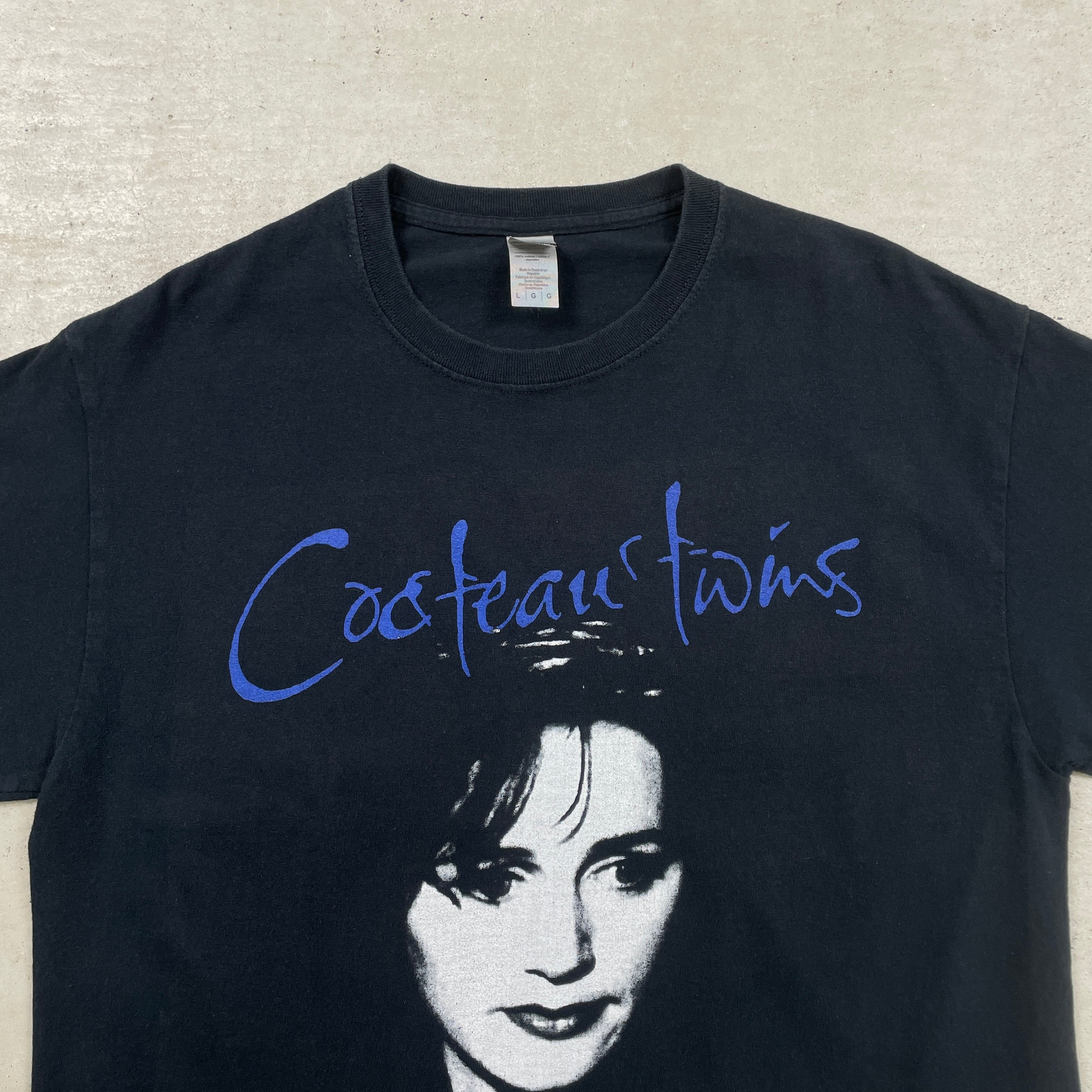 Cocteau twins コクトーツインズ バンドTシャツ カットオフ ショート丈 