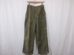 LENO”UNISEX BAKER PANTS【PAINT]”