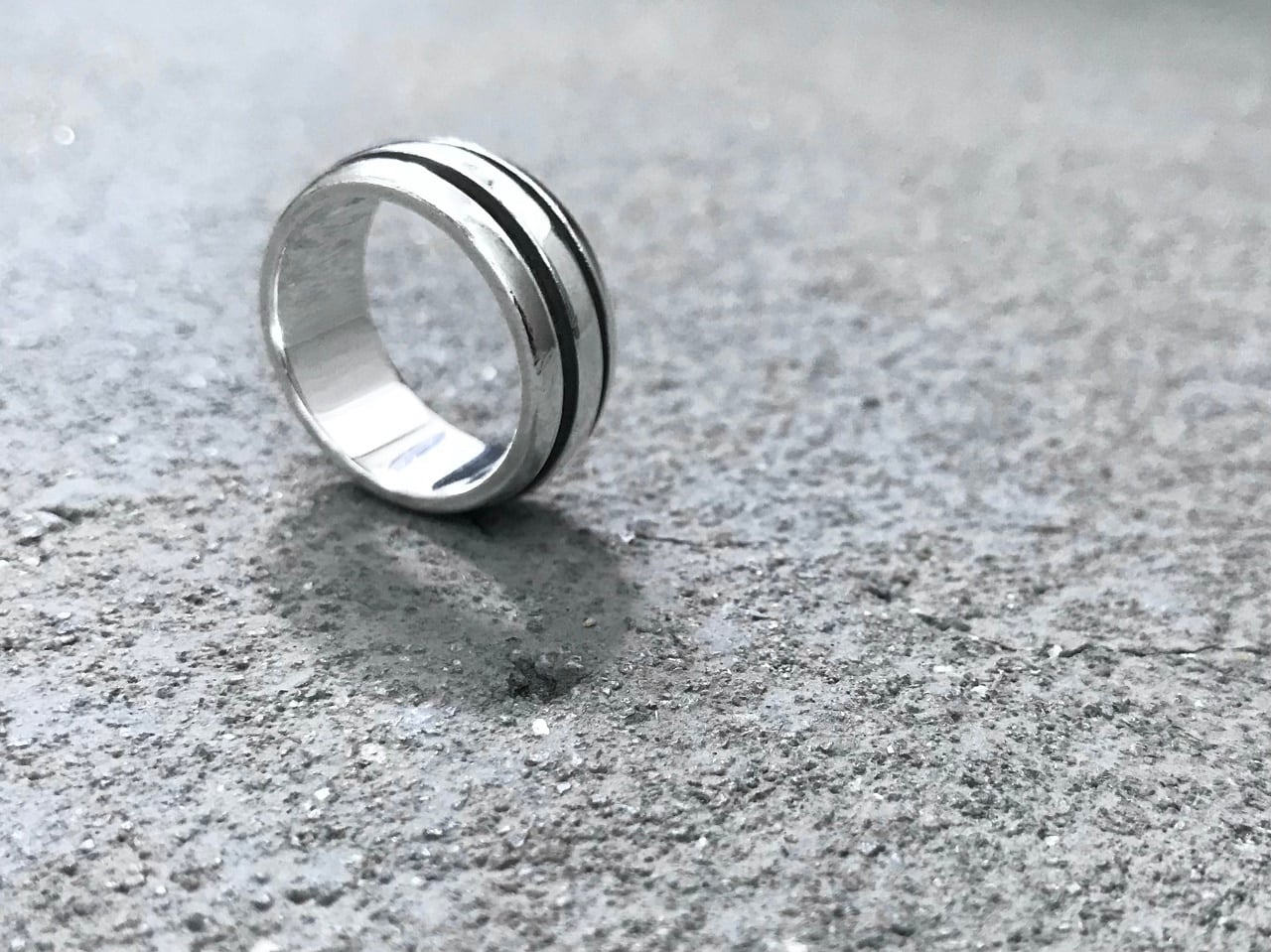 TIFFANY&CO. リング グルーヴド ライン 925 9号 #A-95 ae0cfb766adcc06810982a54fb3c1e