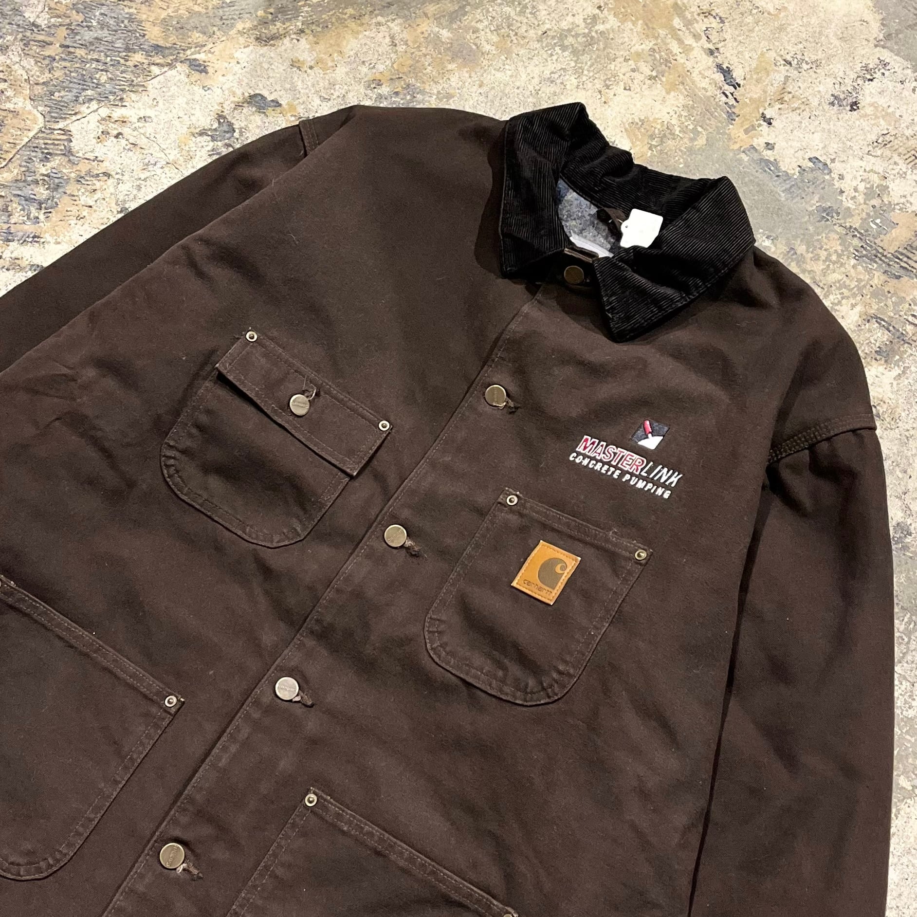 濃紺!!】00's~ Carhartt Michigan Chore Coat 