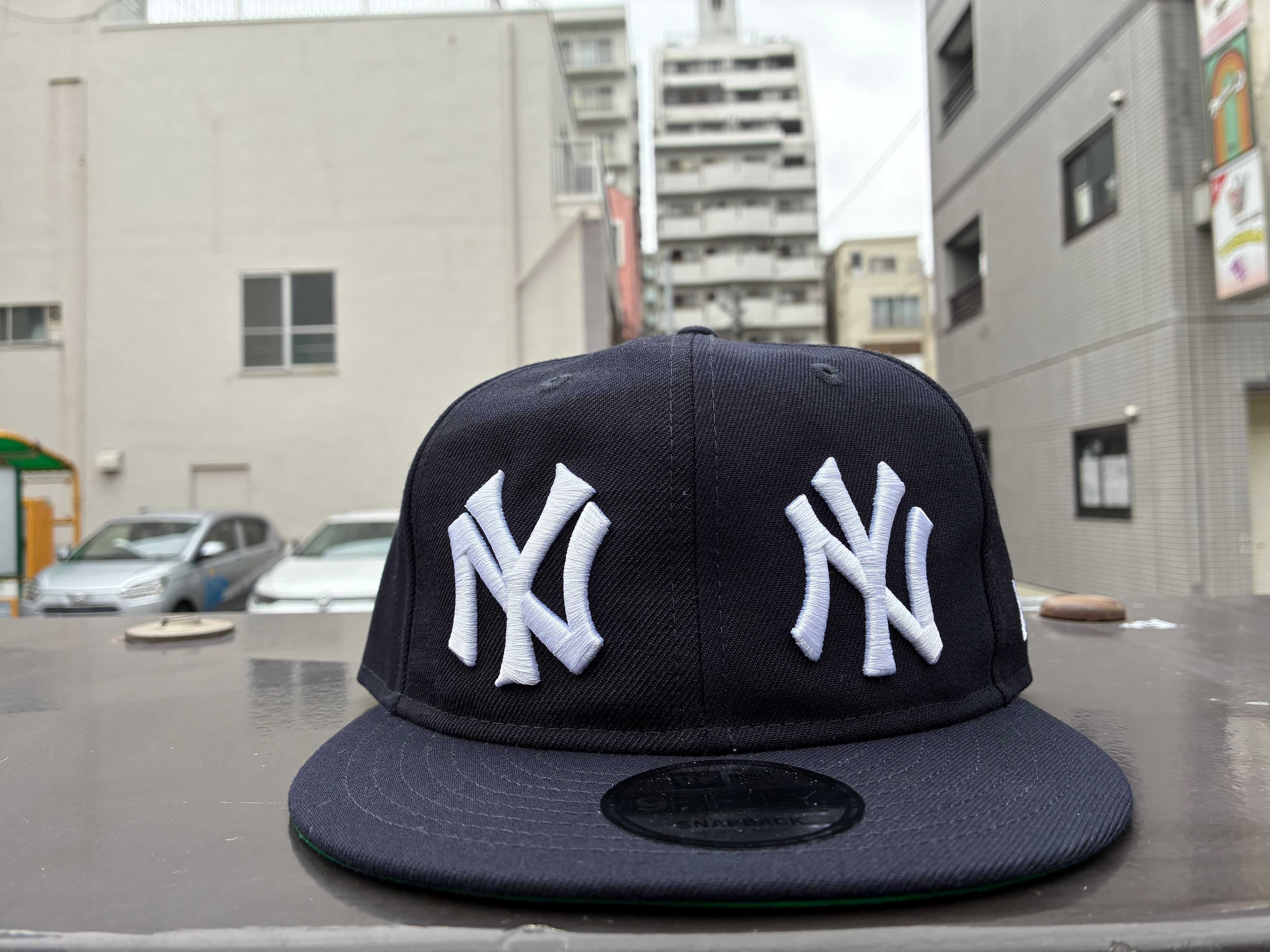 NEW ERA 9FIFTY ソフトバックラム MLB ダブルロゴ ニューヨーク