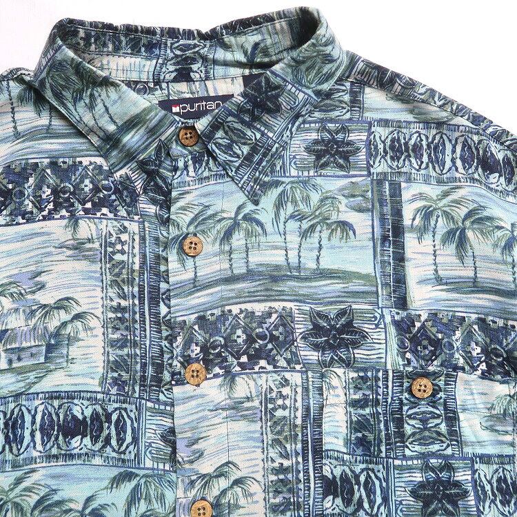 50s レーヨンシャツ PURITAN ヴィンテージ 50s PURITAN レーヨンシャツ