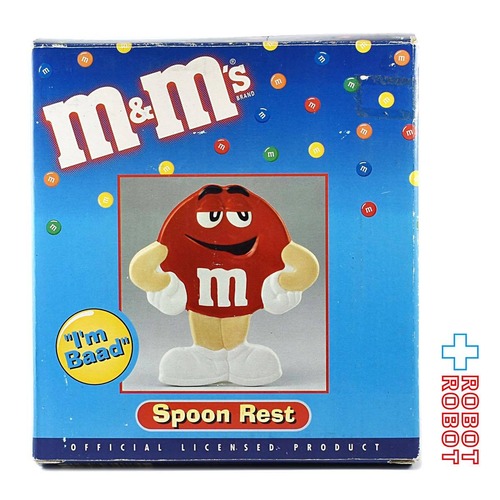 M&M's 陶器製 セラミック スプーンレスト ※難あり