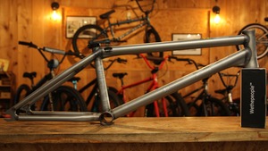 wethepeople DOOMSAYER FRAME matt translucent grey bmx