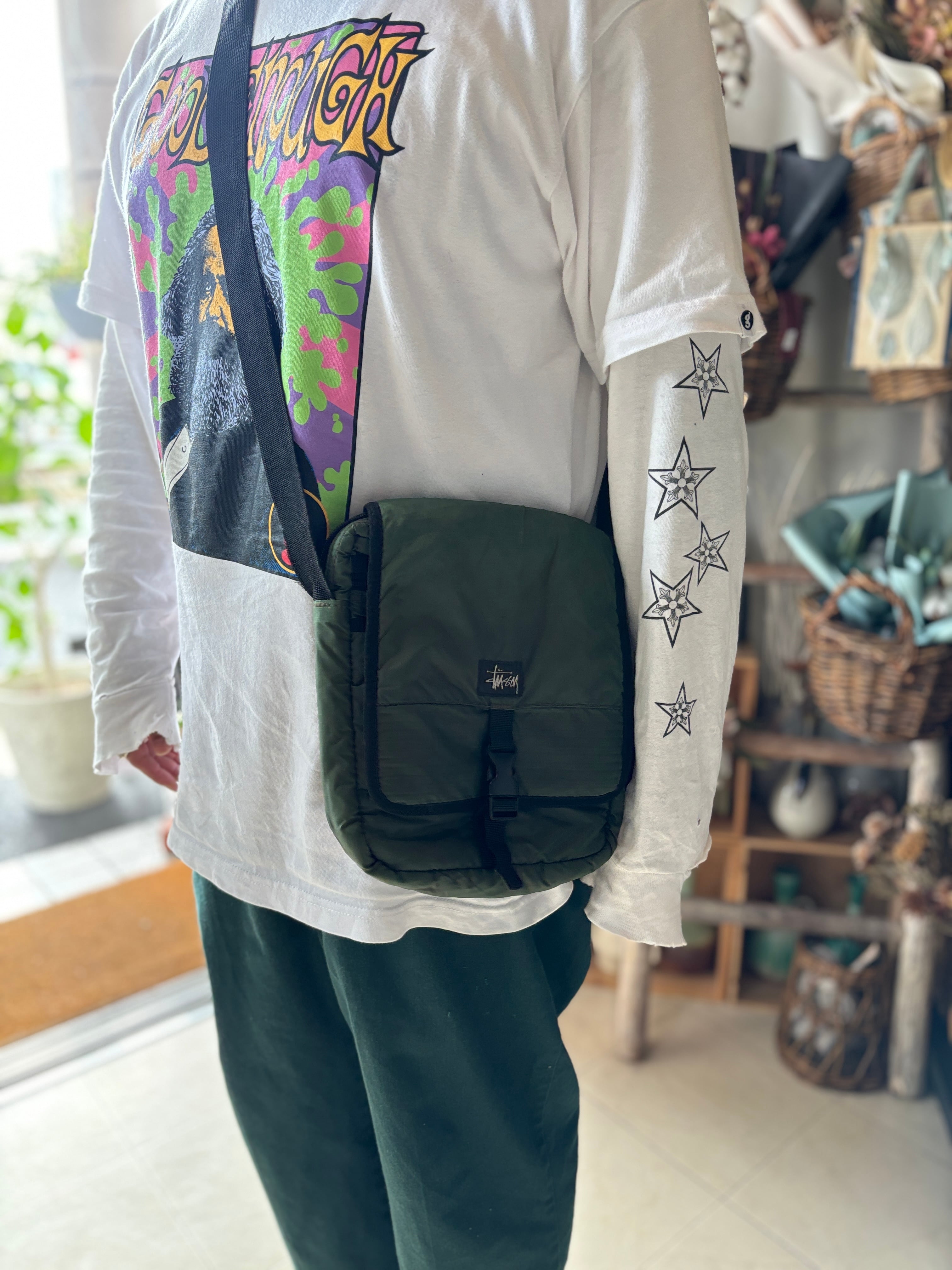 90~00s OLD STUSSY/Mini Shoulder Bag/紺タグ/ミニショルダ 90~00s OLD STUSSY/Mini Shoulder Bag/紺タグ/ミニショルダ