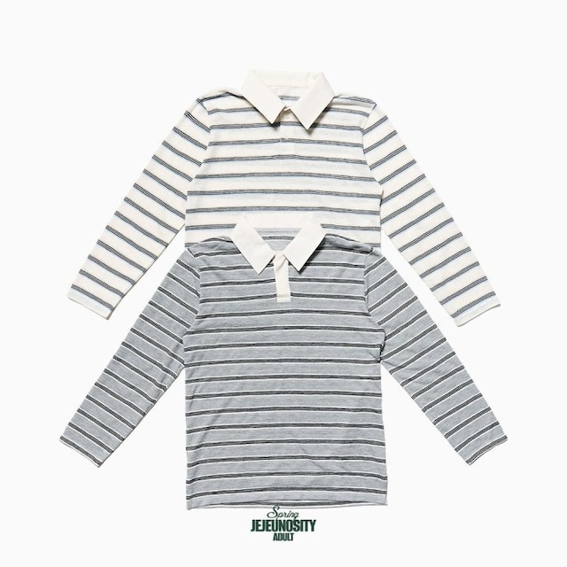 【取寄】jejeunosity｜mar collar tee (mom)｜マールカラーTシャツ(ママ)｜FREE｜adult｜26 spring