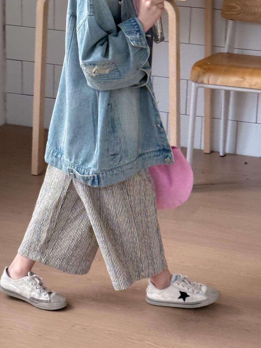 ストライプパンツ