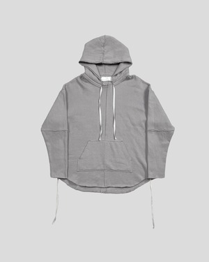 ASKYY / DOCKING HOODIE SWEAT SHIRTS / LGRY