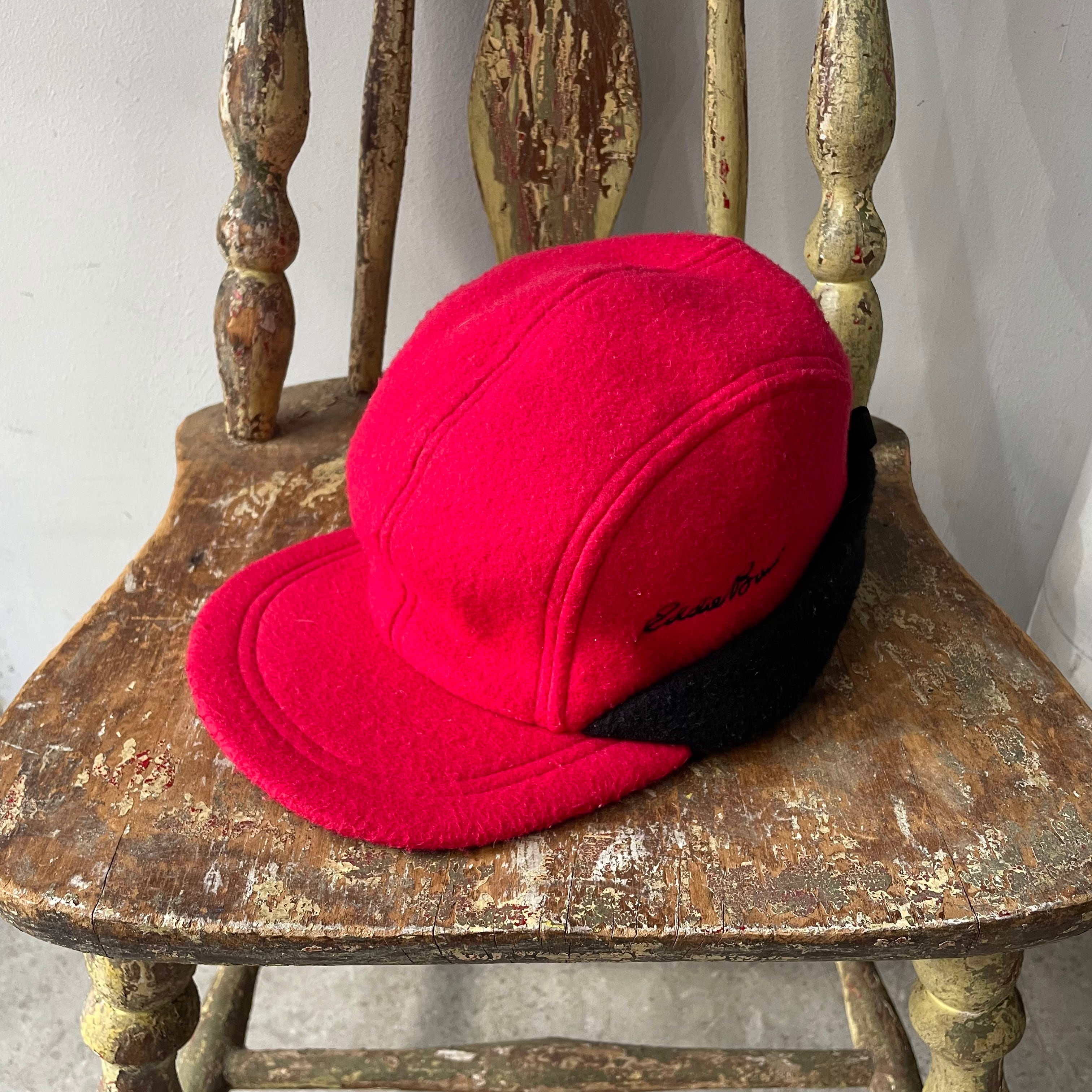 90s Eddie Bauer fleece cap【仙台店】