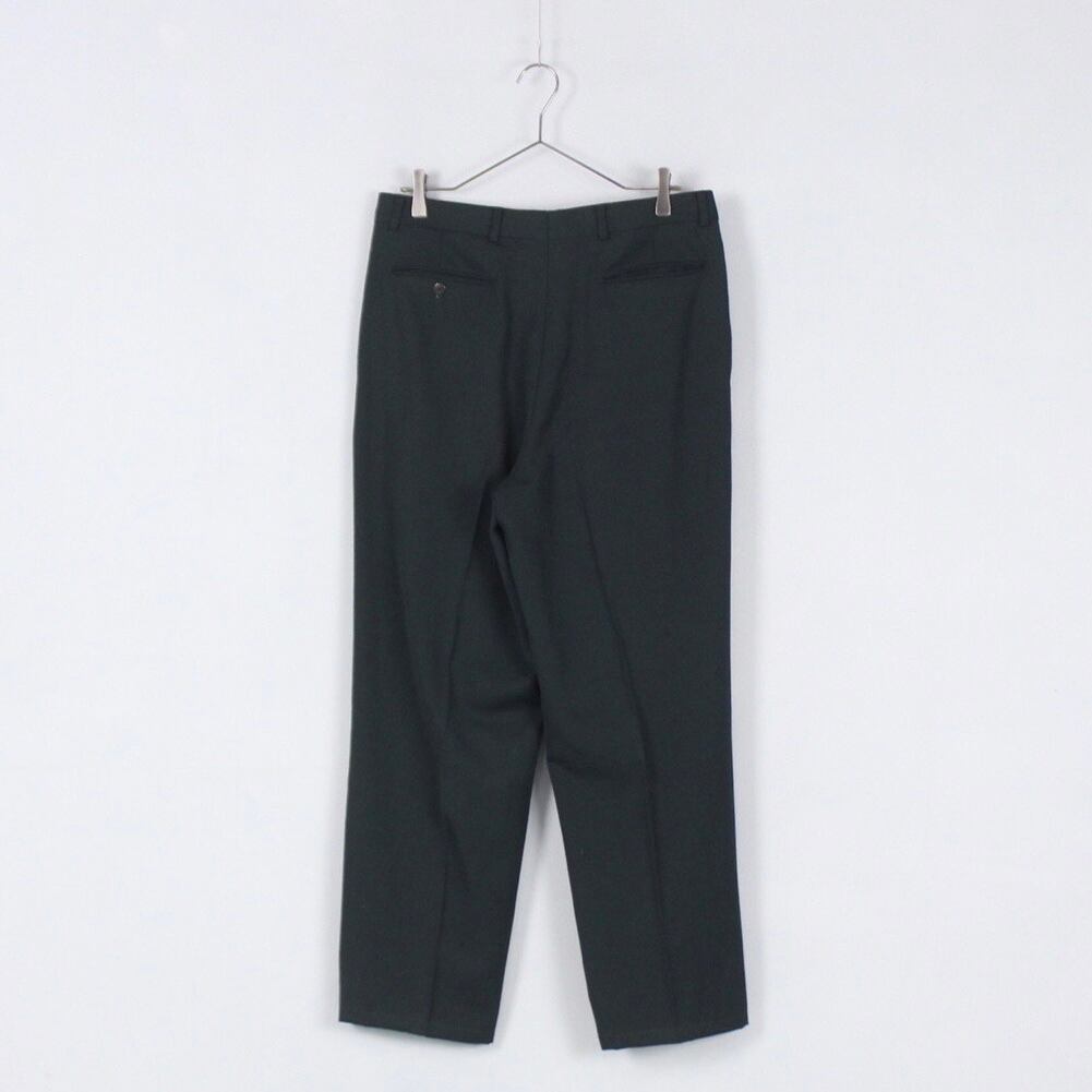 90s GIVENCHY ジバンシー 3タック スラックス ウール ギャバ 古着 90s GIVENCHY 3タック ウール ギャバジン スラックス ワイド