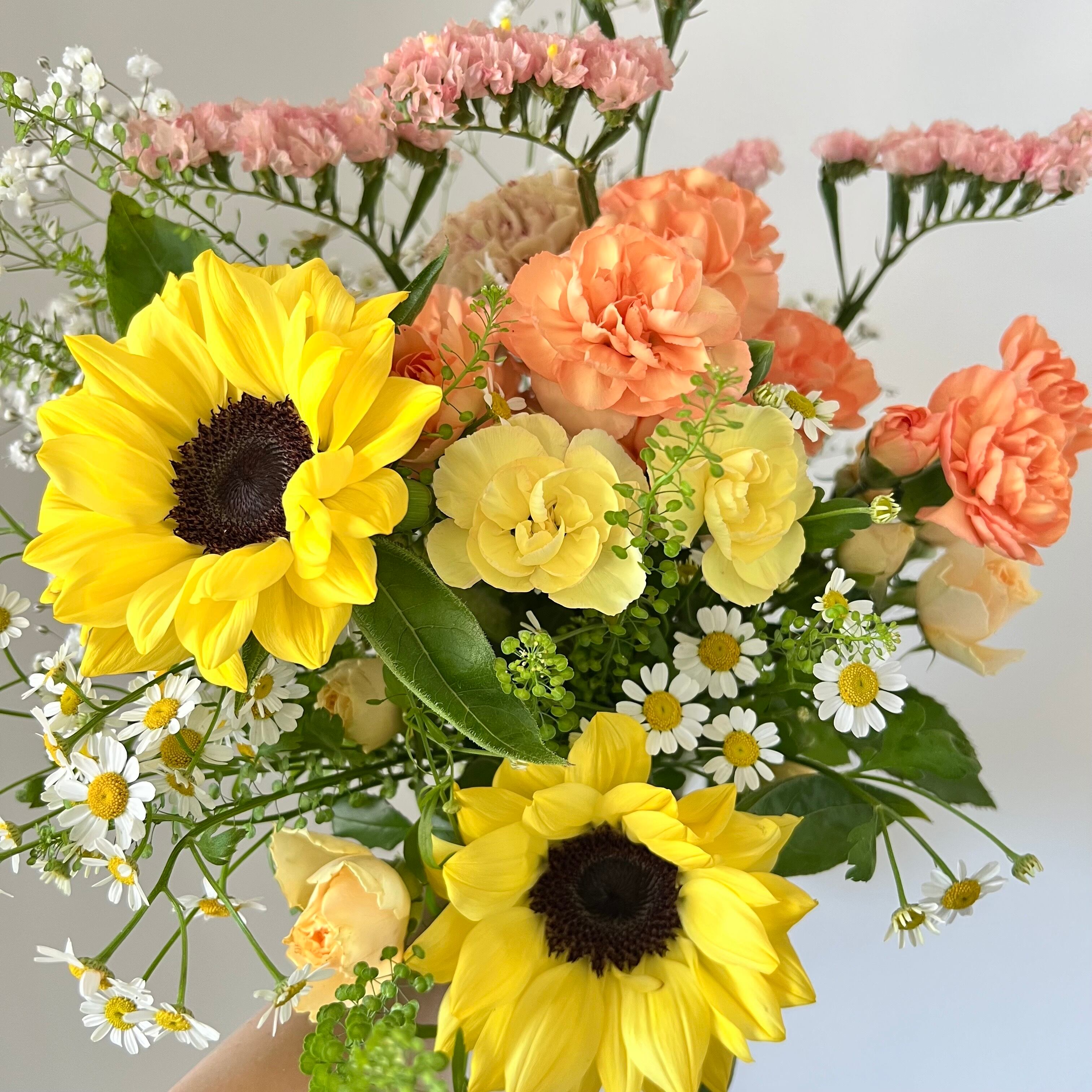 プリザーブドフラワーブーケ プリザーブドフラワーギフト ブーケ 花束 ビタミン カラー Flower