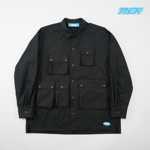 TASF  /   ポケットいっぱいシャツ  /  Black