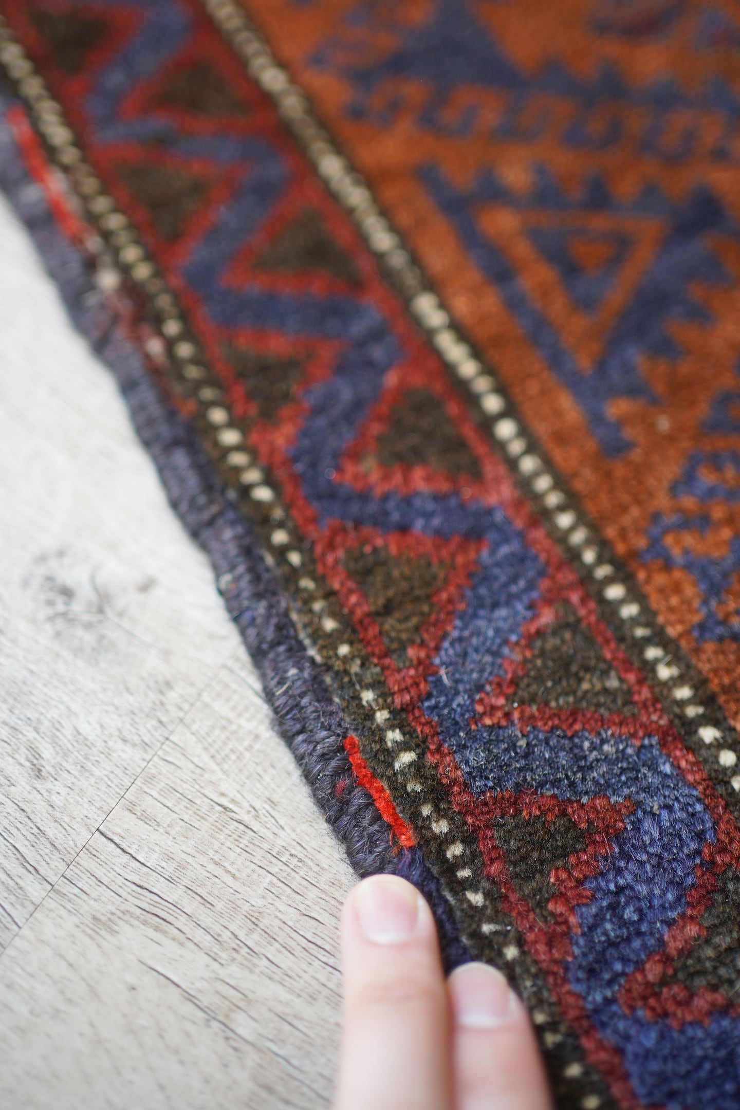 314】Vintage Persian Sistan Baluch rug 1960's | ヴィンテージラグ