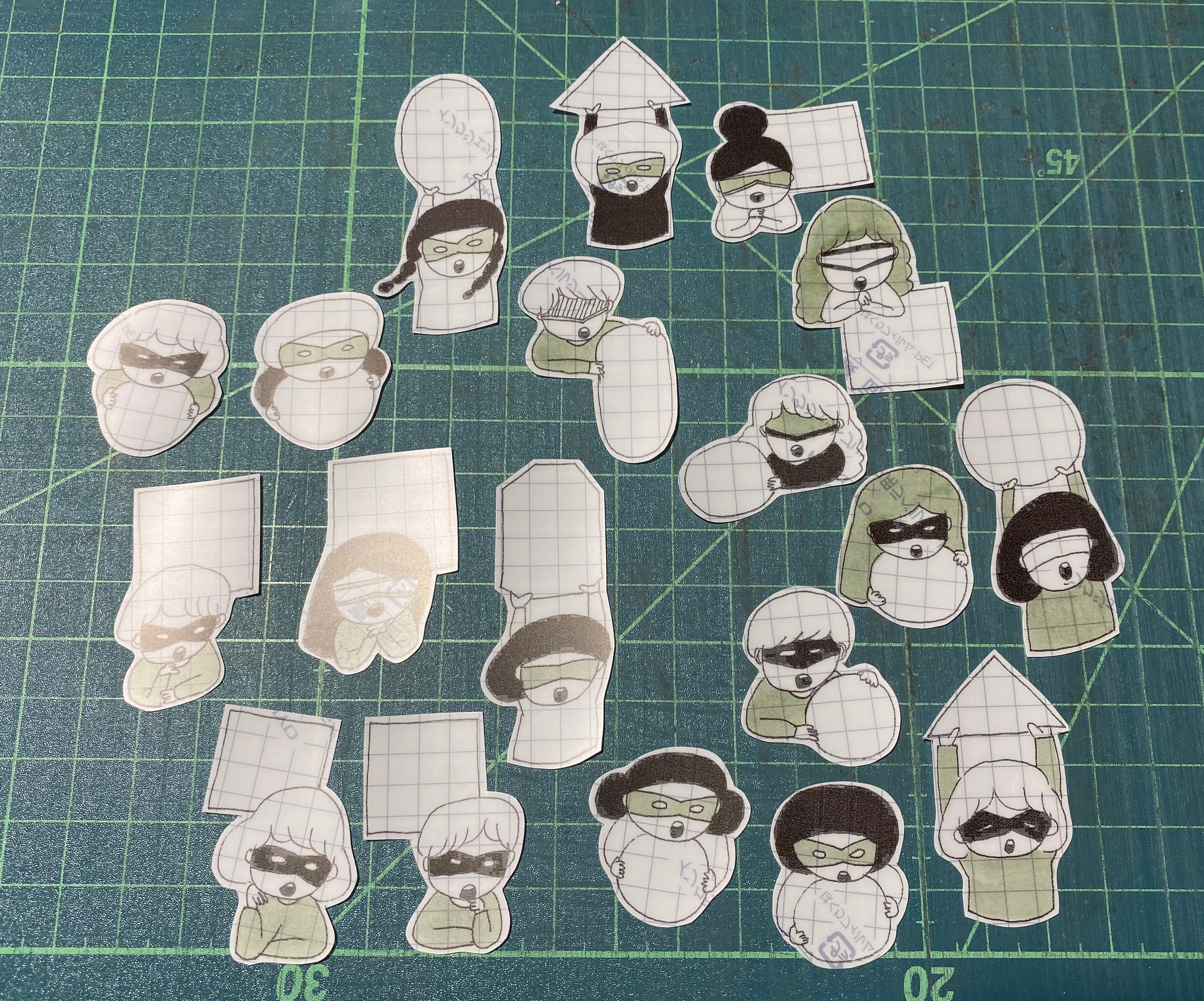 【 完売 】BB SOURCE透明フィルムとクラフト紙シールSET