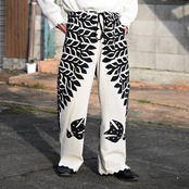 Leh /  Embroidery SKA Reversible Blousonコーディネート