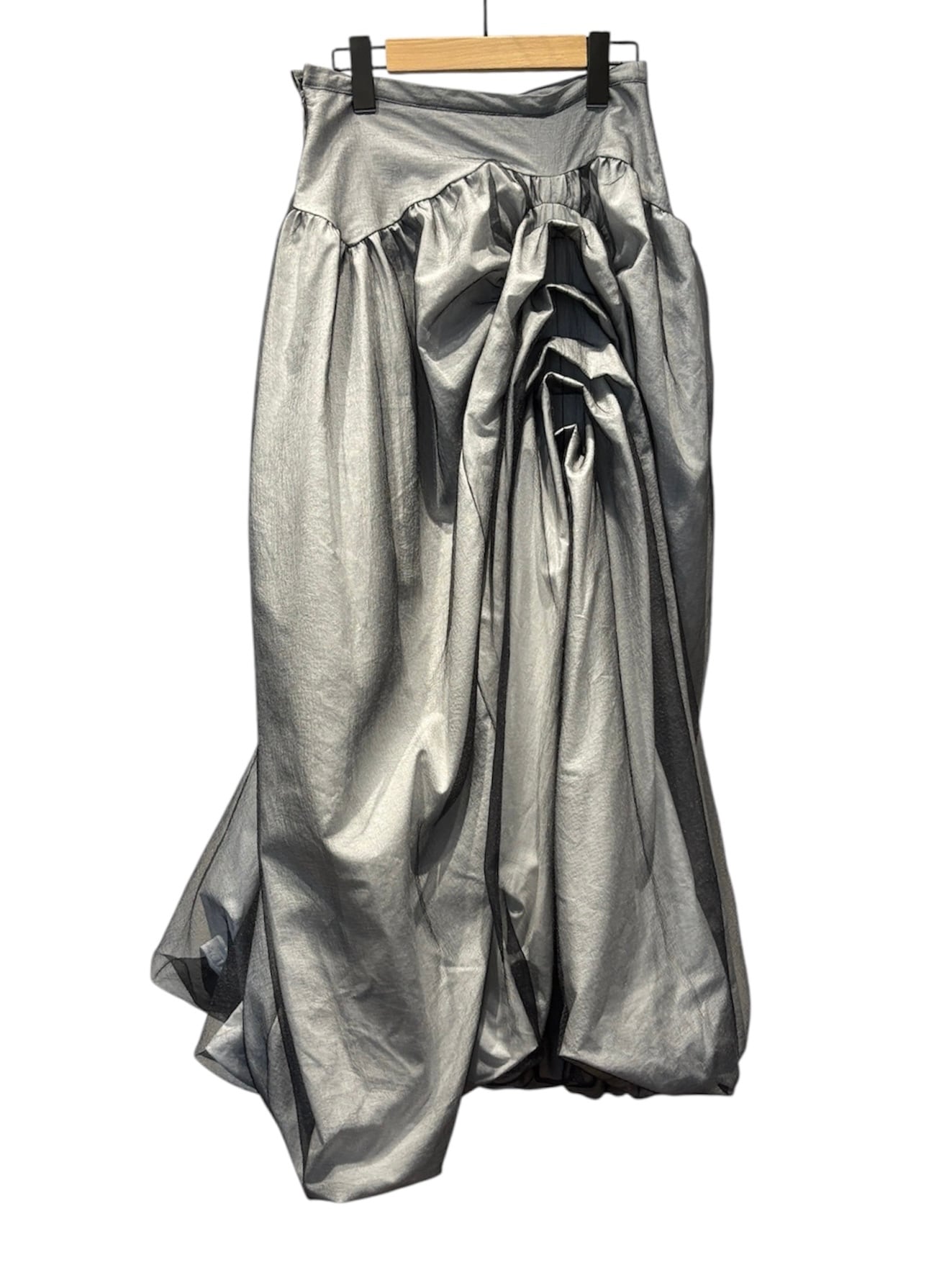 25AW】Create Clair クリエイトクレイル / Layer tuck balloon skirt