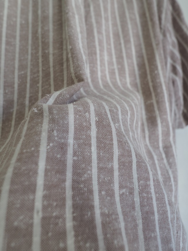 1960’s Vintage USA J.C.Penney Nep Stripe Button-Up Shirt／L