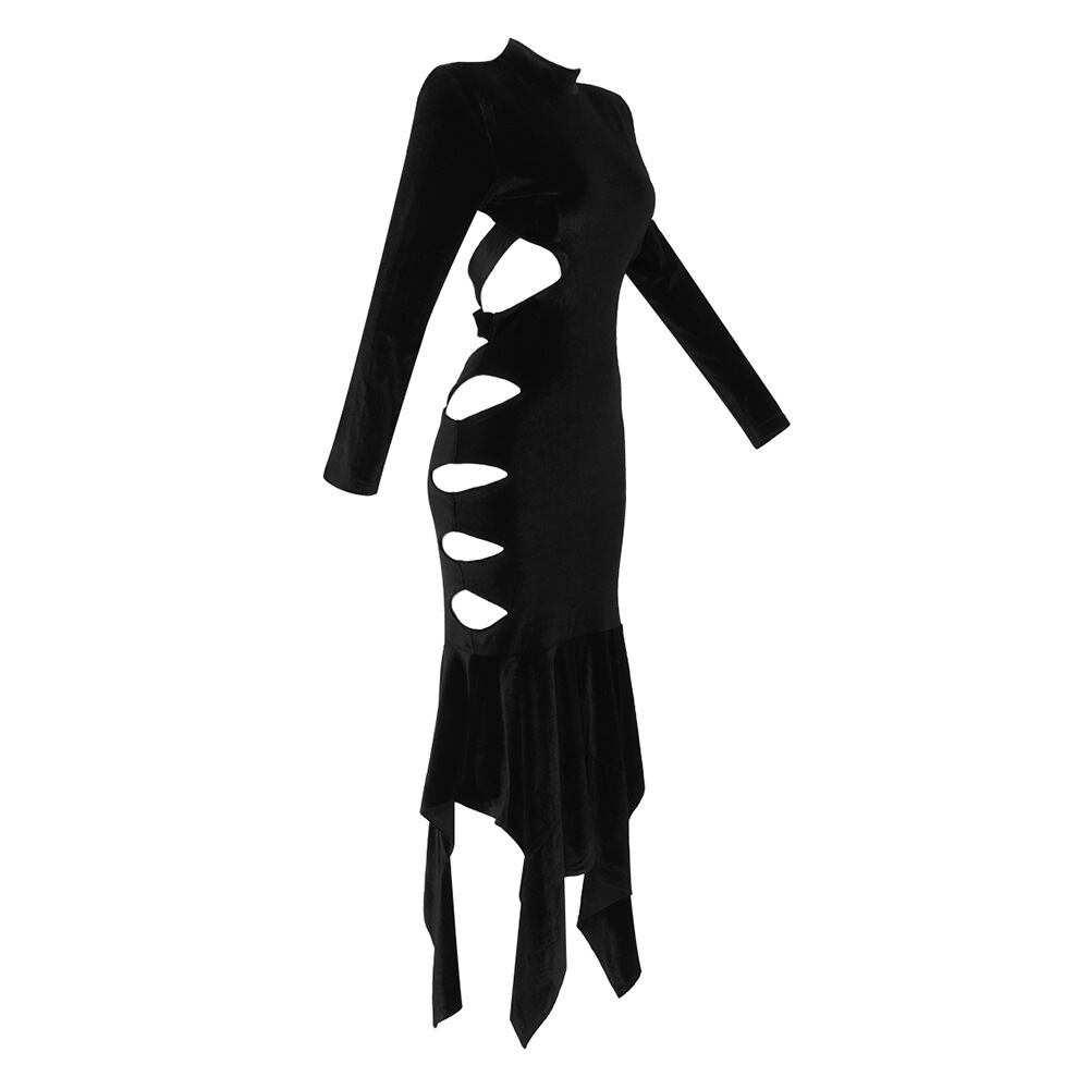 【背中で魅せる】ETRO シルクドレス FIL COUPÉ SILK DRESS