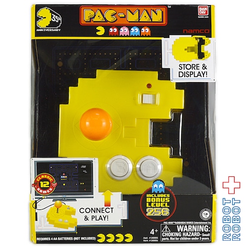 バンダイ ナムコ   PAC MAN パックマン 35周年 パックマン型ゲーム機