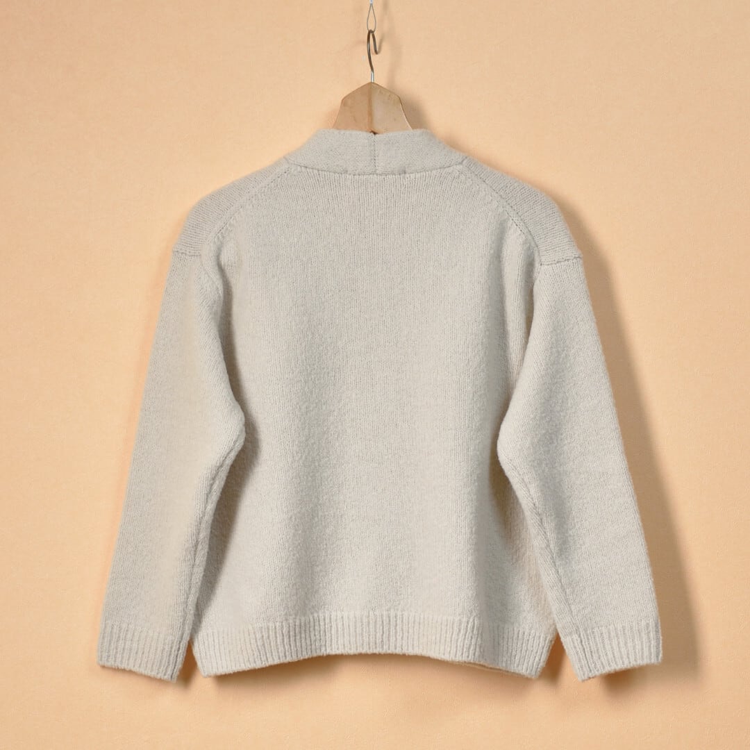evam eva エヴァムエヴァ renew-wool cardigan リニューウール