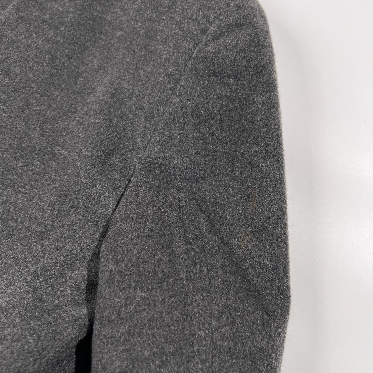 高級 ピュア カシミヤ100% Pure Cashmere テーラードジャケット ブレザー 96AB5(96-86-170) /TOYO KEORI/チャコールグレー/メンズ