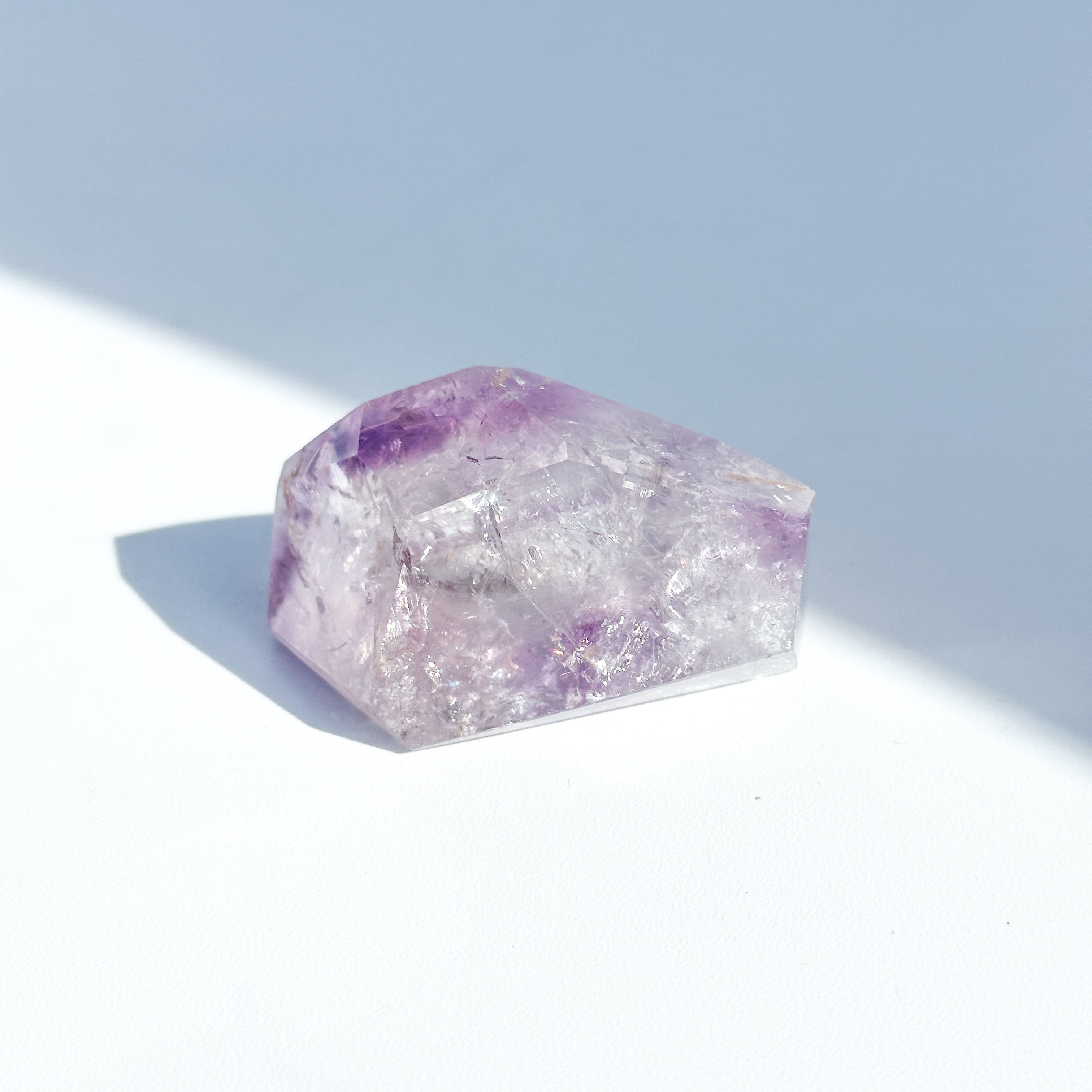 アメジスト　ファントムフラワー バイーア産ファントムアメジスト フリーフォーム46◇ Phantom Amethyst
