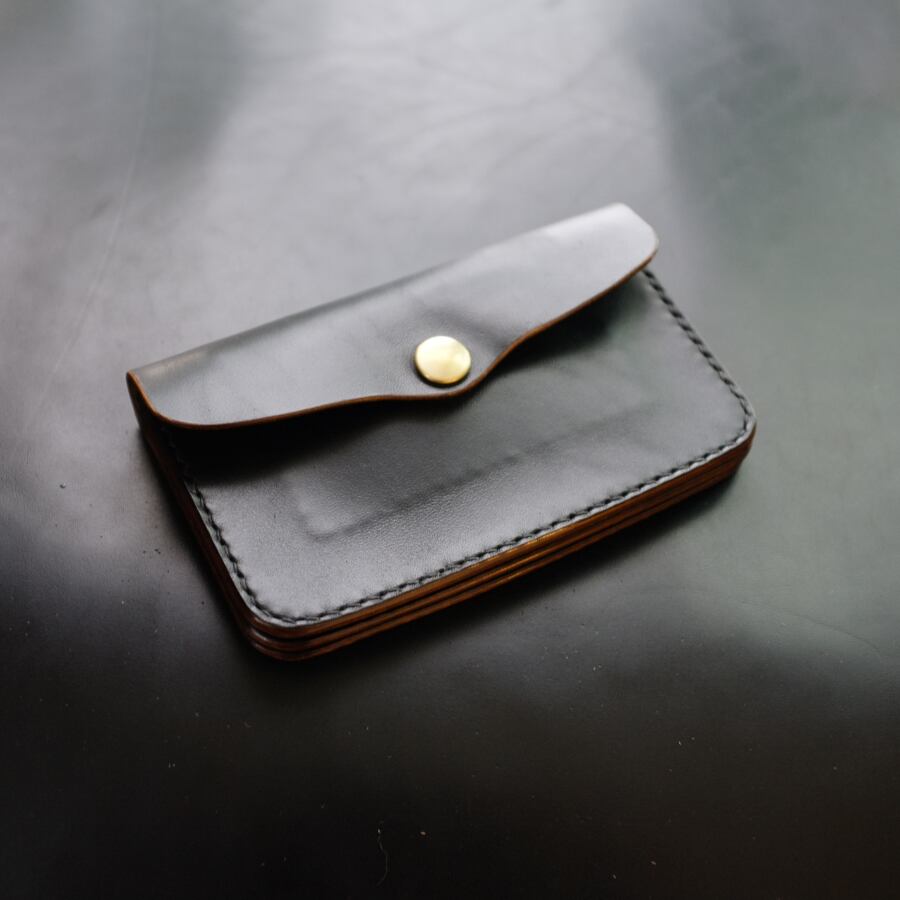 在庫品】ミドルチョッパーウォレット 壱 MARYAM HORSEBUTT 参層式 | 玖