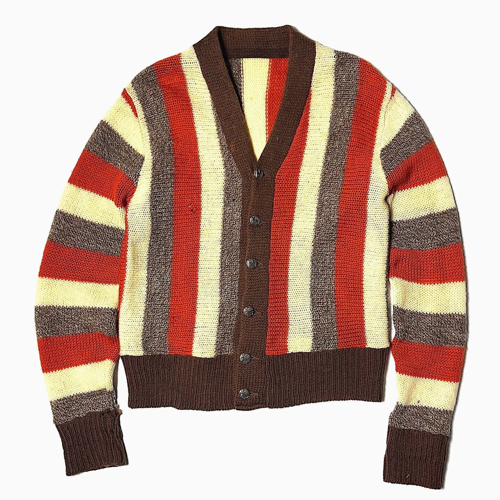 Vintage 60's【SHAGGY MAN】Mohair Cardigan | Antler