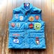 70's TALON Zip Souvenir Patch Custom Ski Vest / Size SMALL