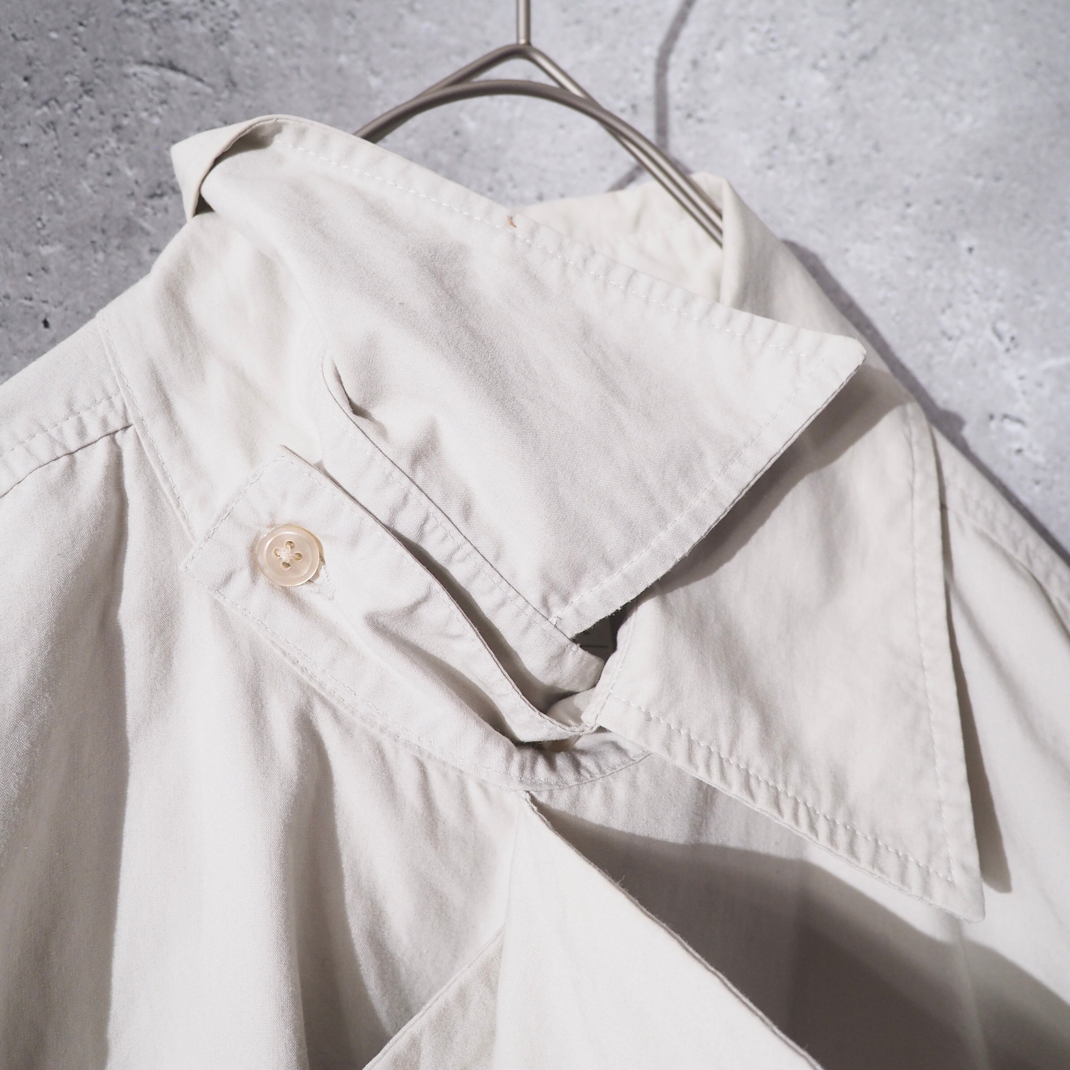 2000s " HAMNETT " Deformation silhouette shirt jacket